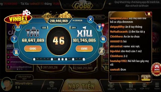 Cách hack tài xỉu Go88