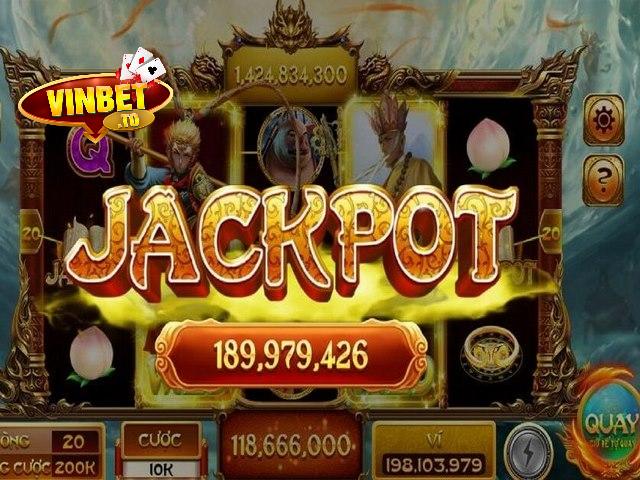 Jackpot tại Vinbet nổ hũ khủng