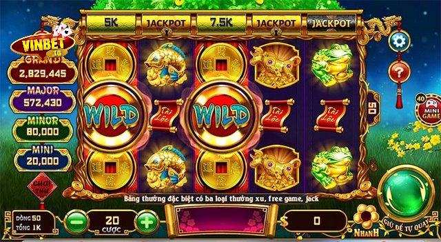 Slots game Cung Hỷ Phát Tài nổ hũ khủng